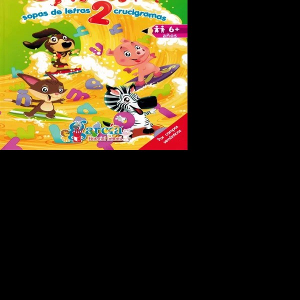 LIBRO ACT. EDU. SOPA LETRAS CRUCIG. GARCIA 2 1204-2 PZA